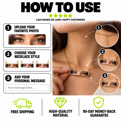 SoulGaze Necklace – Keep Their Memory Close