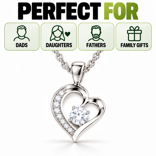 Forever Daughter Necklace – A Father’s Love That Lasts Forever